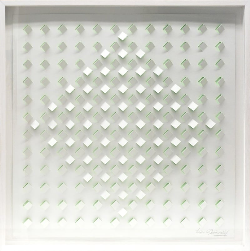 Luis Tomasello – S/T 1 - Verde, 2013 – Lithografie Luis Tomasello – S/T 1 - Verde, 2013 – Lithografie