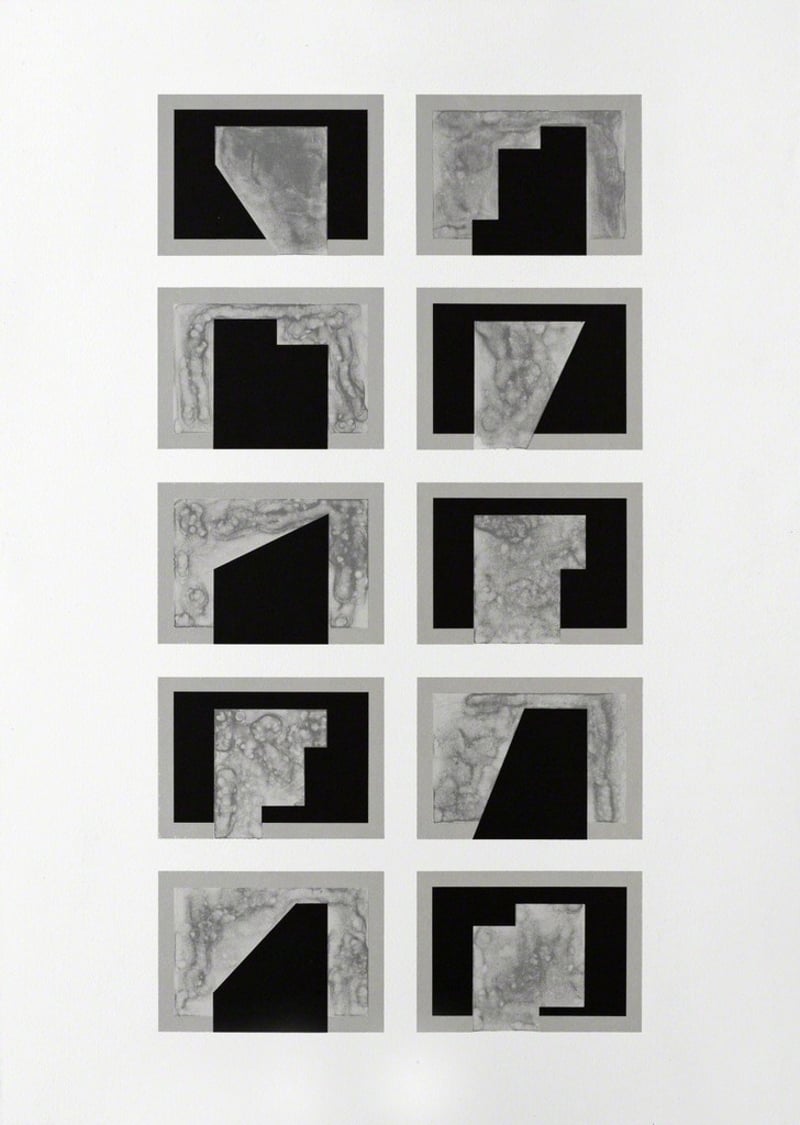 David Batchelor – Chromoscape Grey, 2018 – Lithograph