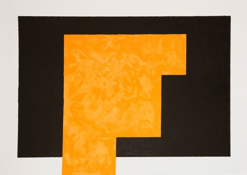 David Batchelor – Chromoscape 7-10, 2018 – Lithograph