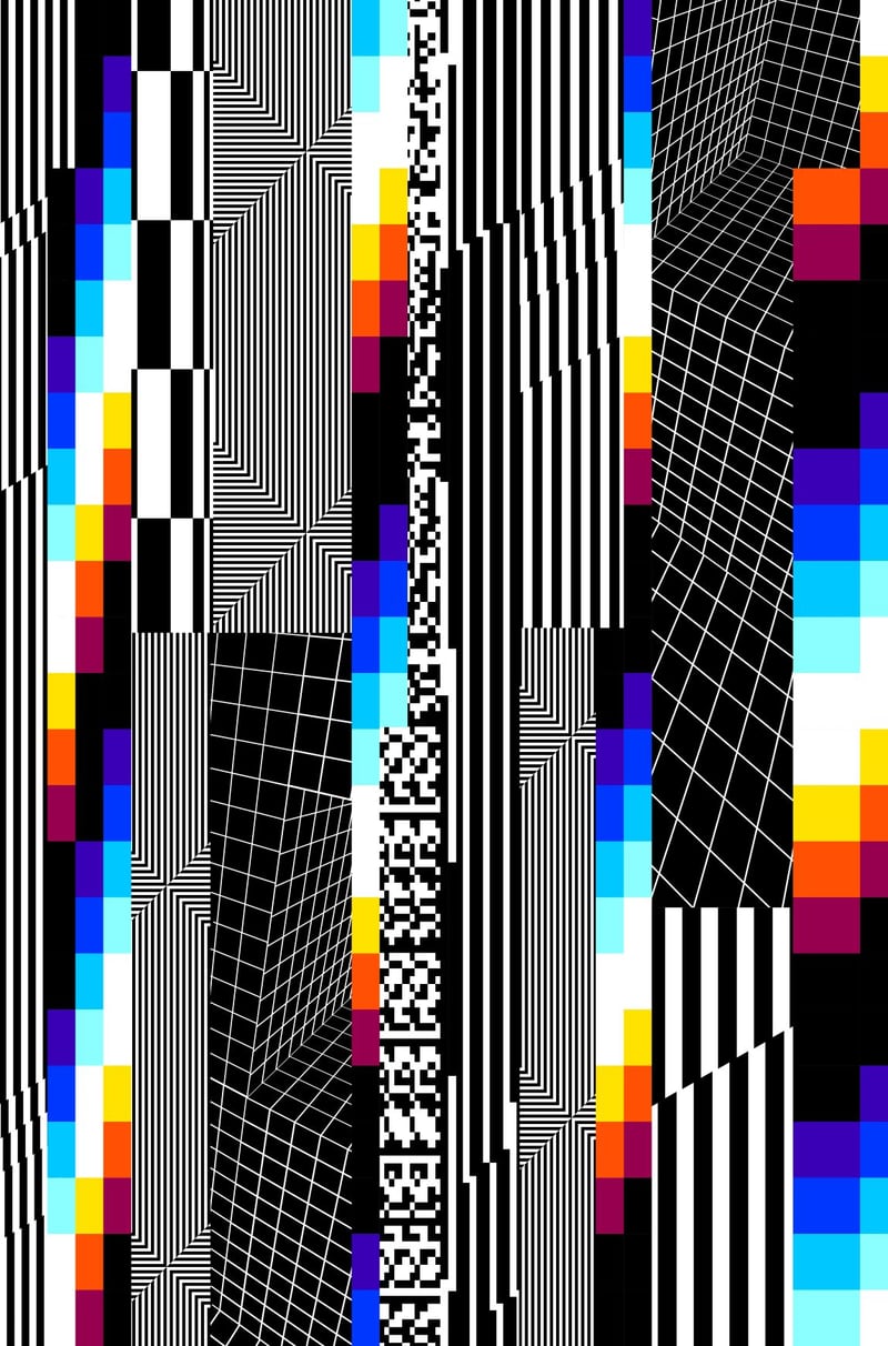 Felipe Pantone – Chromadyna Micap #4, 2021 – Lithograph Felipe Pantone – Chromadyna Micap #4, 2021 – Lithograph