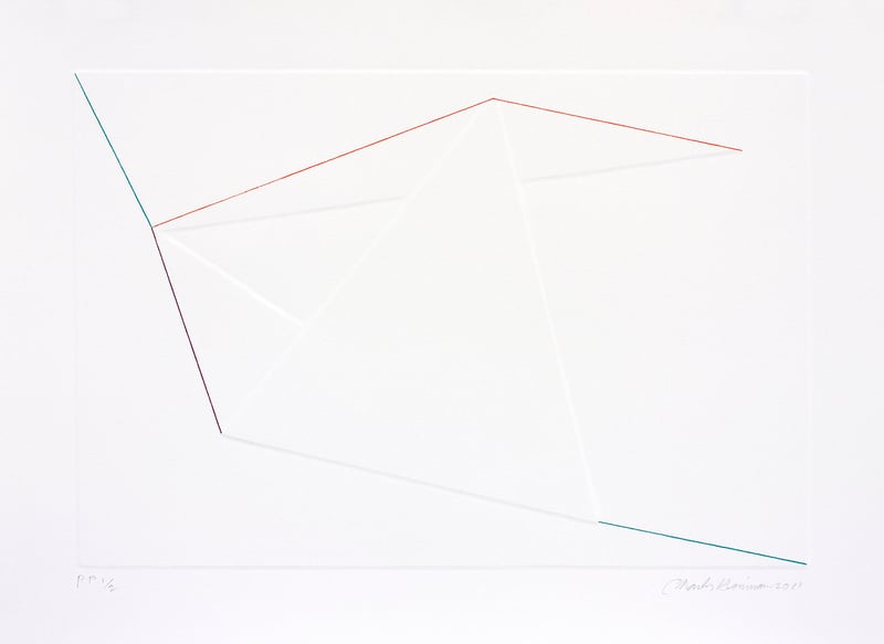Charles Hinman – Malchite, 2014 – Silkscreen