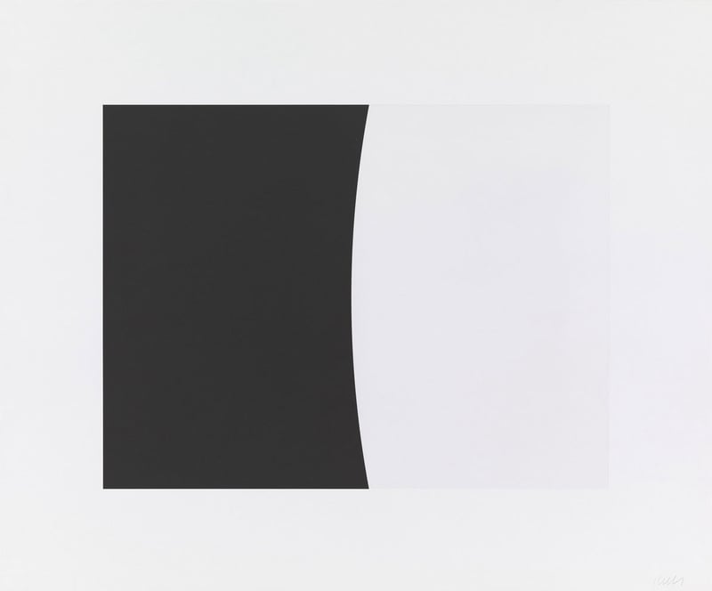 Ellsworth Kelly – Germigny, 1973-76 – Lithographie