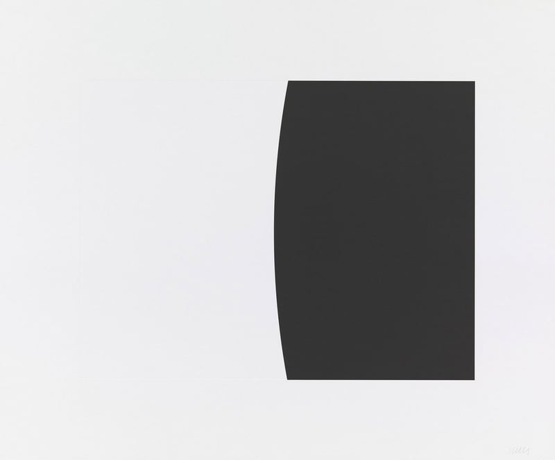 Ellsworth Kelly – Tournes, 1973-76 – Lithographie Ellsworth Kelly – Tournes, 1973-76 – Lithographie