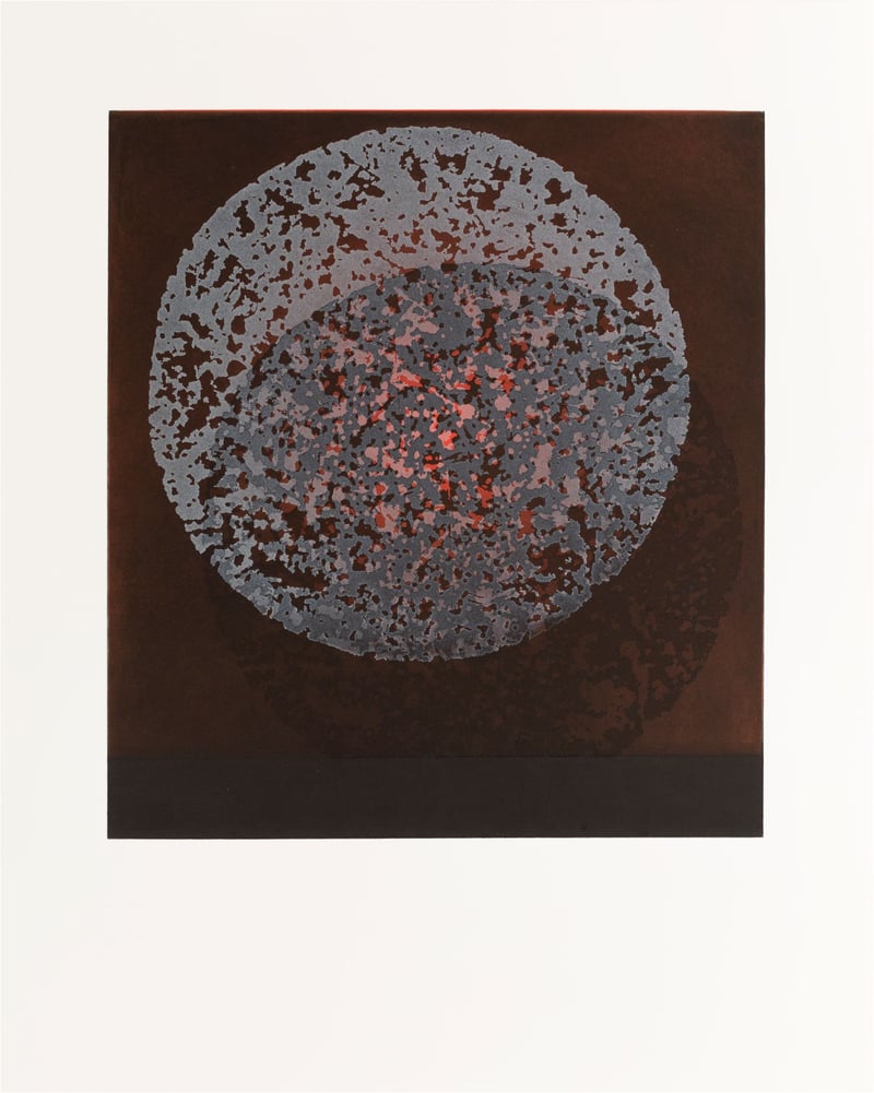 Eva Rothschild – Eclipse (Black), 2021 – Ets en Aquatint
