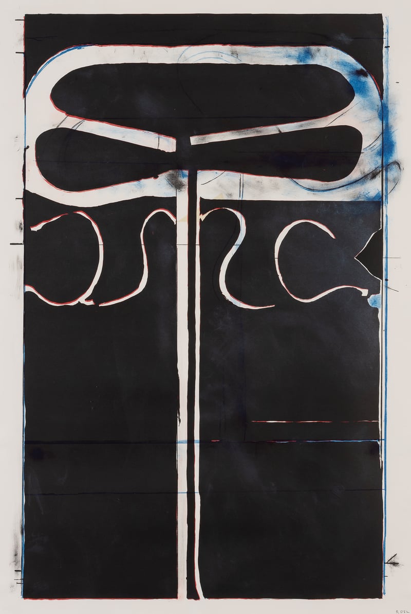 Richard Diebenkorn – Untitled (from Club/Spade Group '81-82), 1986 – Lithographie