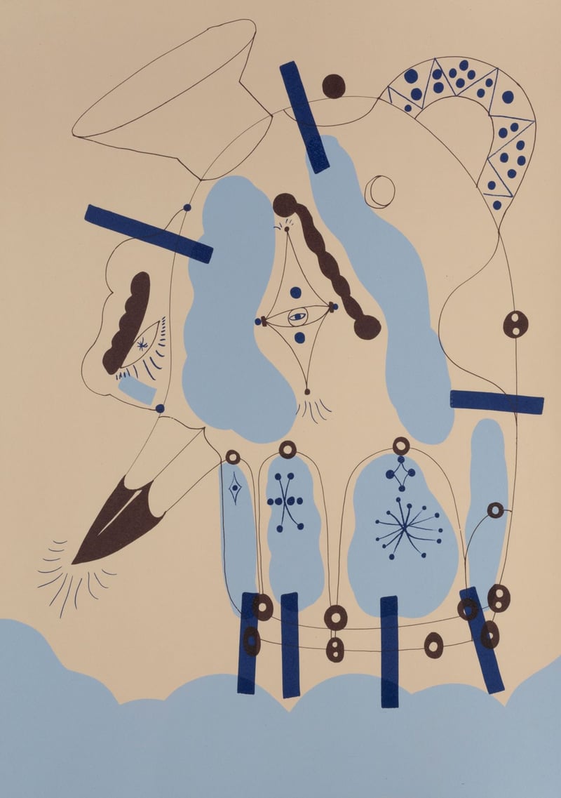 Jaime Hayón – Bird jar star, 2021 – Lithographie