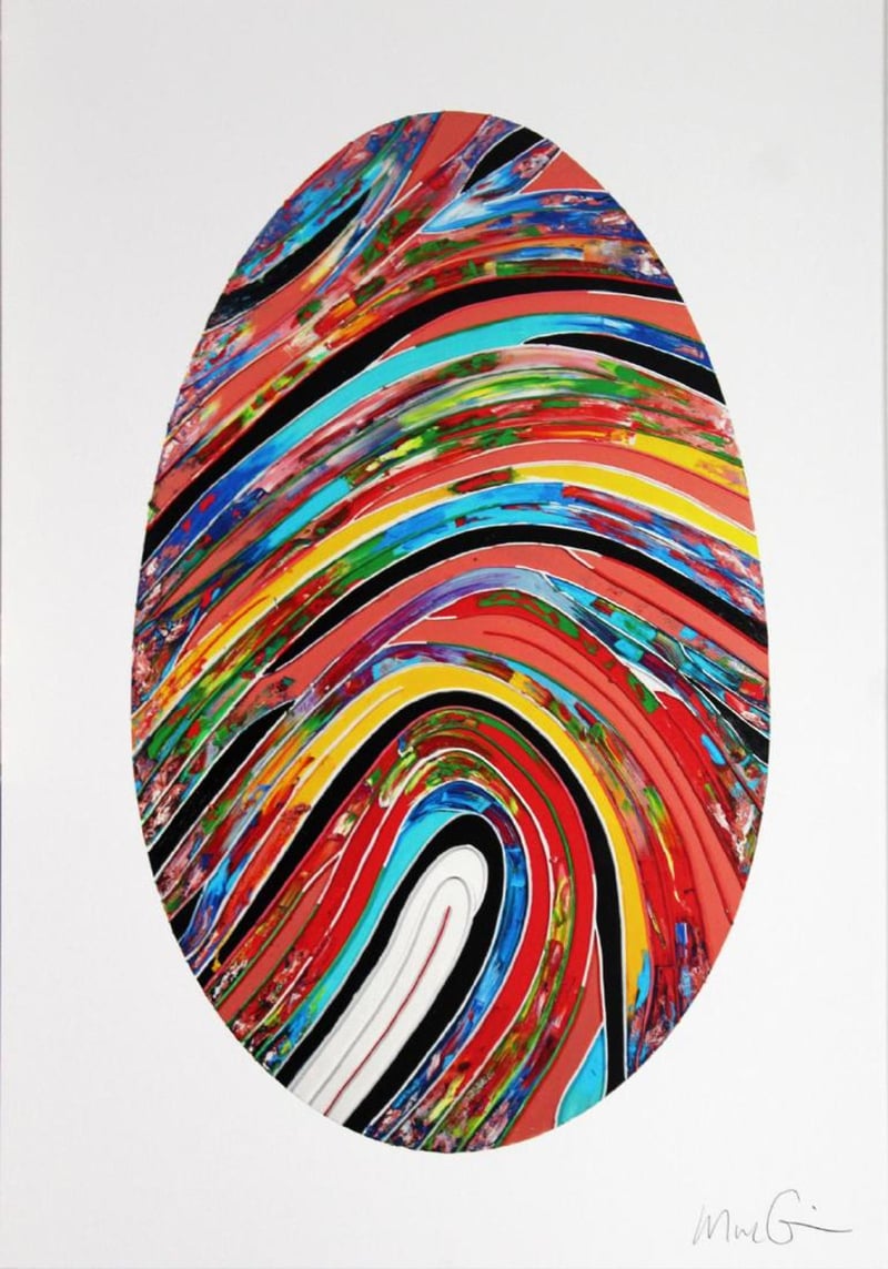 Marc Quinn – Prismatic Labyrinth (102 U), 2018 – Mixed média