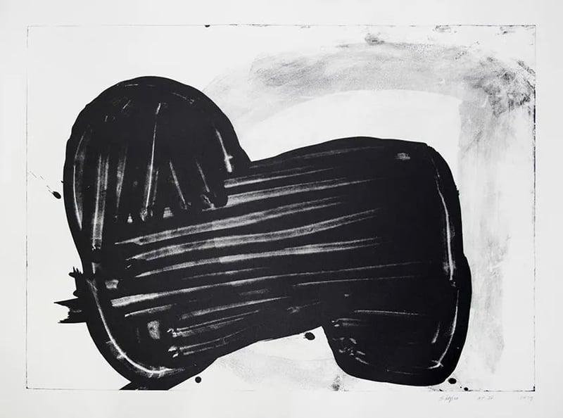 Joel Shapiro – Untitled (1), 1979 – Lithograph
