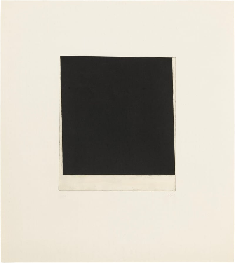 Ellsworth Kelly – Wall (AXSOM 177), 1976-1979 – Radierung und Aquatinta