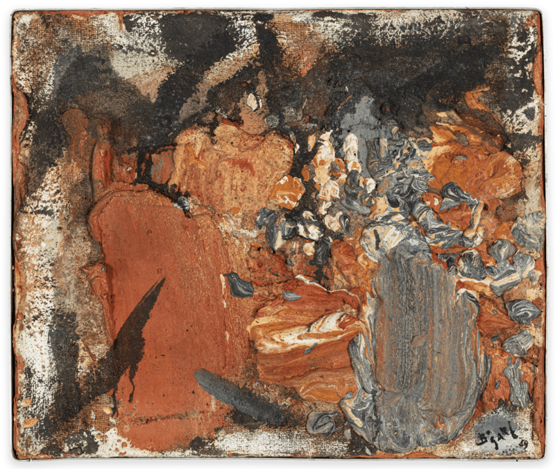 Bram Bogart – Extase, 1958 - 59 – Mixed Media