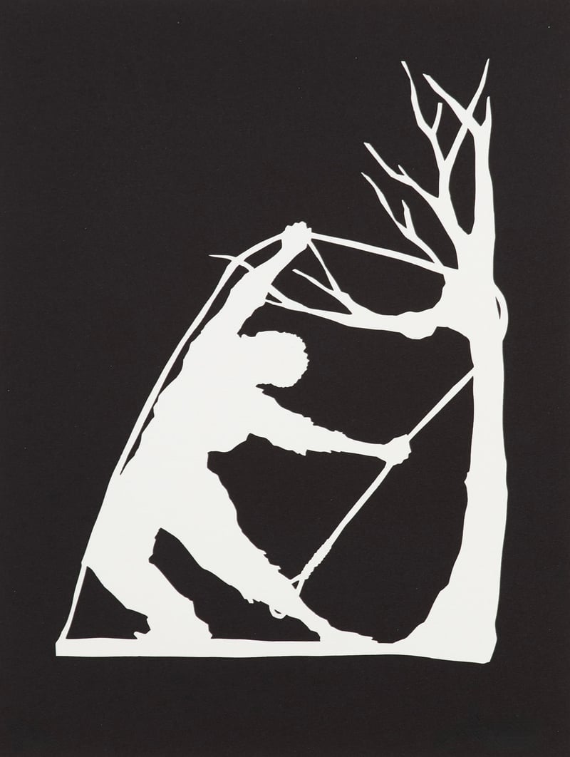Kara Walker – Snared, 2013 – Lithograph