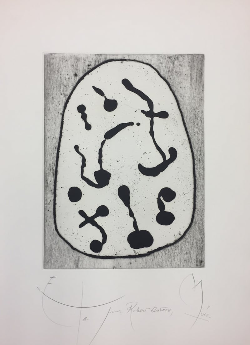 Joan Miró – Miró 1959-1961, 1959 – Aguatinta Joan Miró – Miró 1959-1961, 1959 – Aguatinta