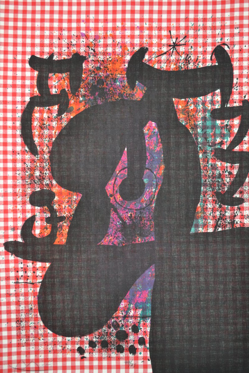 Joan Miró – Le Bagnard - M594, 1969 – Lithografie