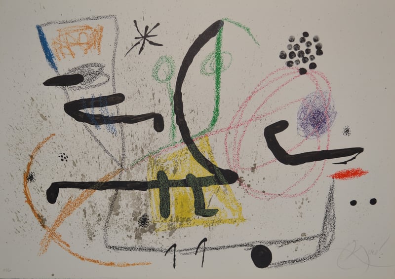 Joan Miró – Maravillas - M1061, 1975 – Litografía Joan Miró – Maravillas - M1061, 1975 – Litografía