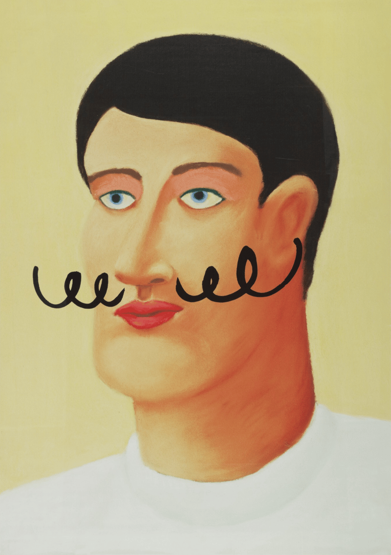 Party, Nicolas | Portrait With A Mustache, 2013 — available on Composition Gallery