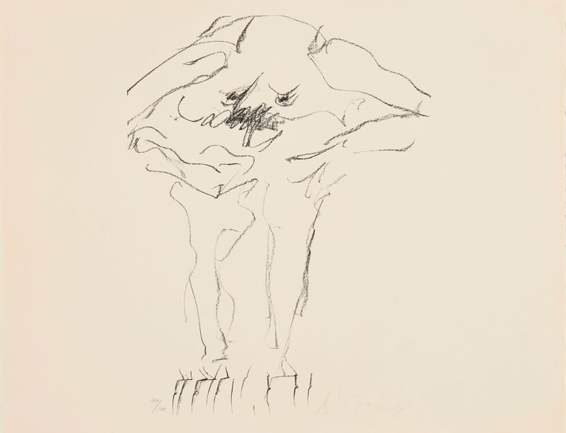 Willem de Kooning – Clam Digger, 1966 – Lithograph Willem de Kooning – Clam Digger, 1966 – Lithograph
