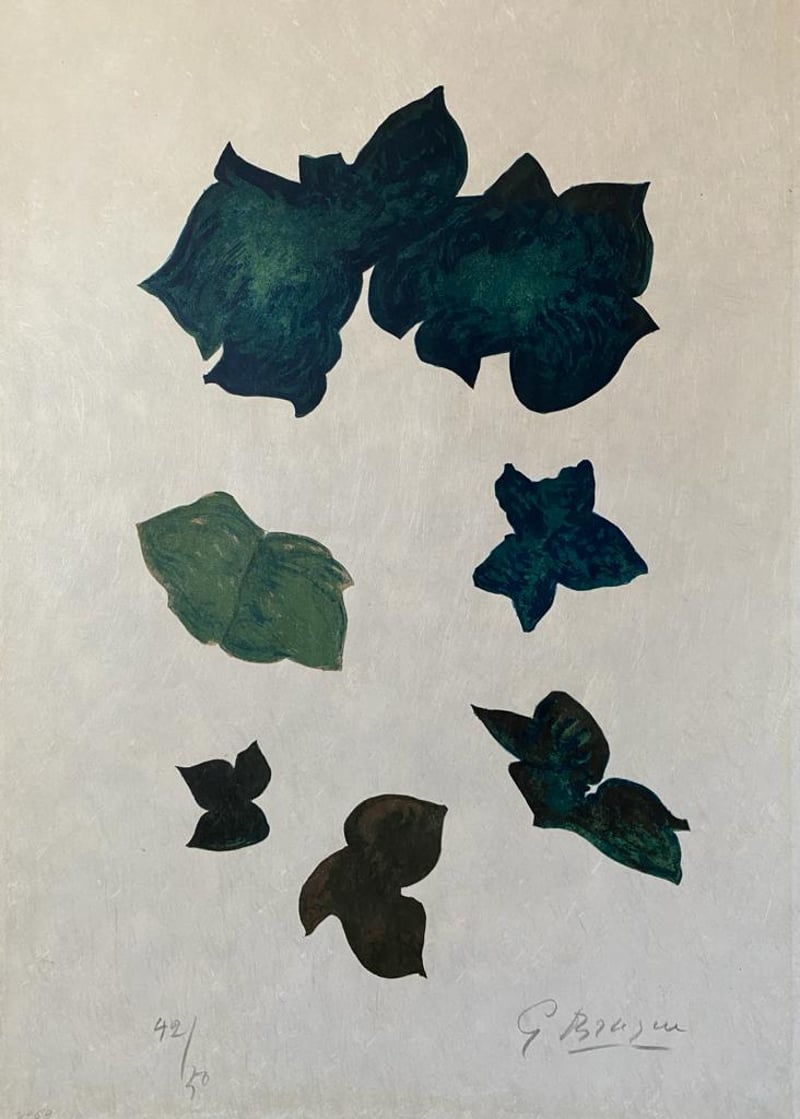 Georges Braque – La Liberte Des Mers (Vallier 143), 1959 – Lithografie