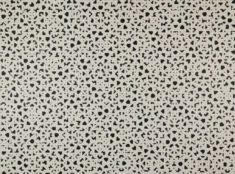 Francois Morellet – Trames – Screen-print