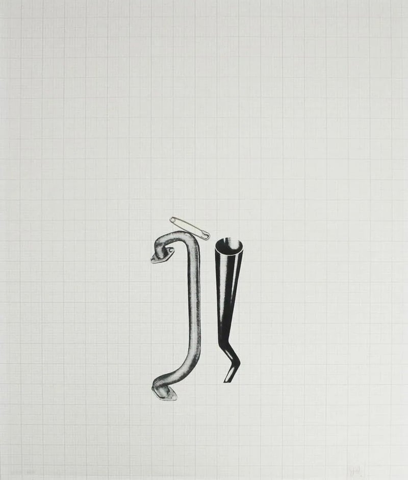 Jim Dine – Tool Box X, 1966 – Screen-print Jim Dine – Tool Box X, 1966 – Screen-print