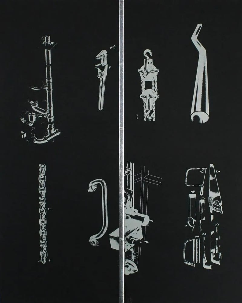 Jim Dine – Tool Box IX, 1966 – Screen-print Jim Dine – Tool Box IX, 1966 – Screen-print