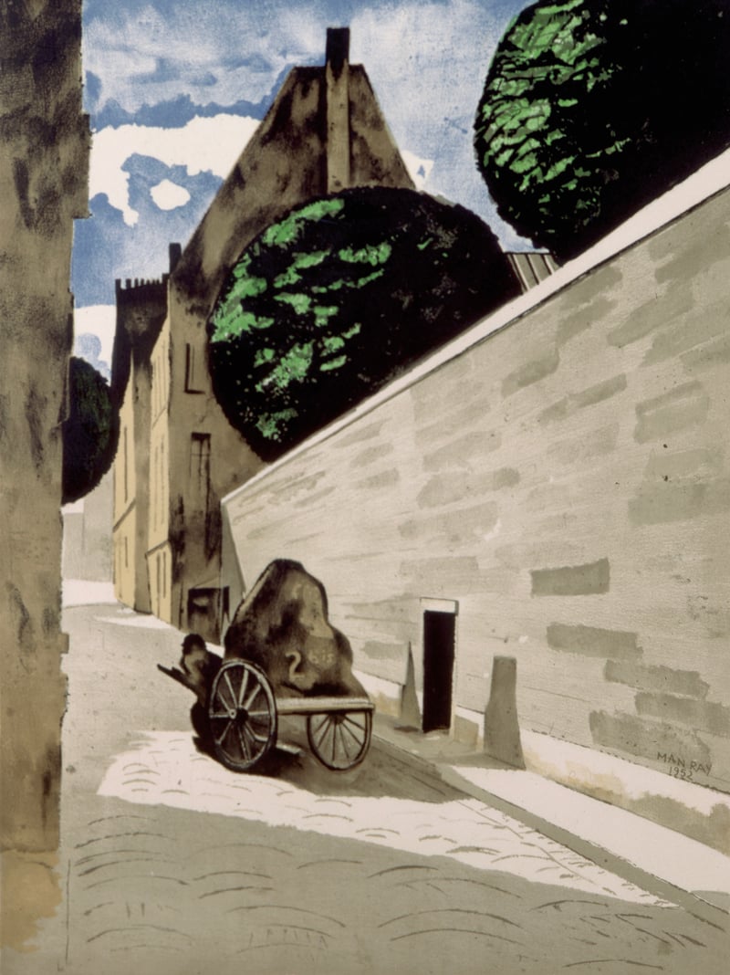 Man Ray – Rue Férou, 1974 – Lithografie