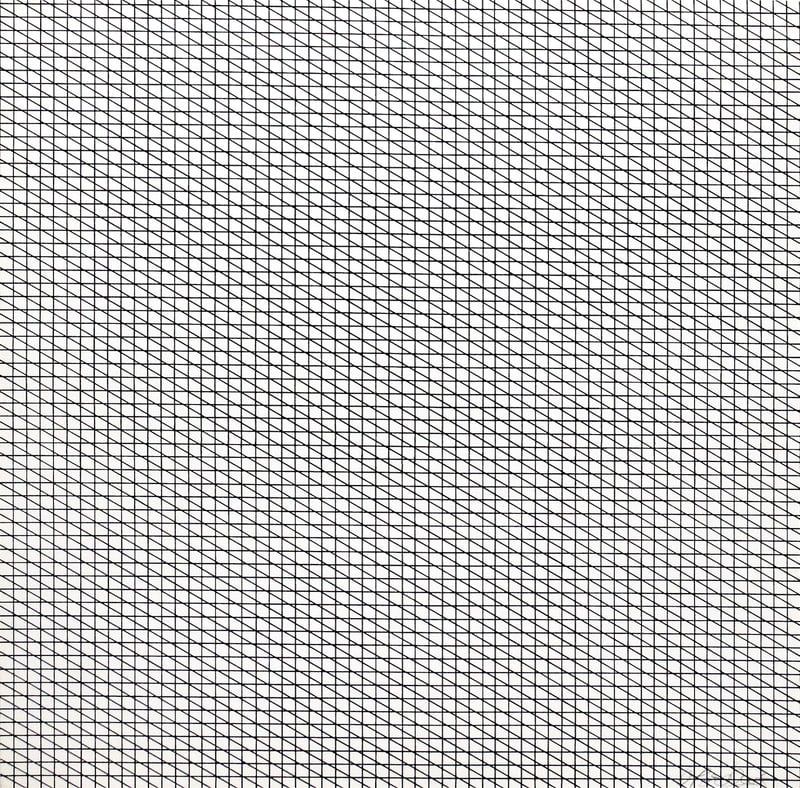 Francois Morellet – Untitled (black Grid Pattern), 1975 – Litografía Francois Morellet – Untitled (black Grid Pattern), 1975 – Litografía