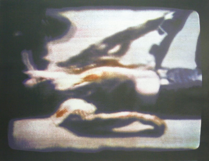 Richard Hamilton – Kent State, 1970 – Sérigraphie/Silkscreen Richard Hamilton – Kent State, 1970 – Sérigraphie/Silkscreen