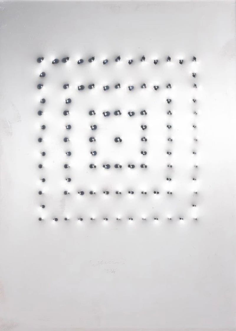 Enrico Castellani – Estroflesssso, 2008 – Metal