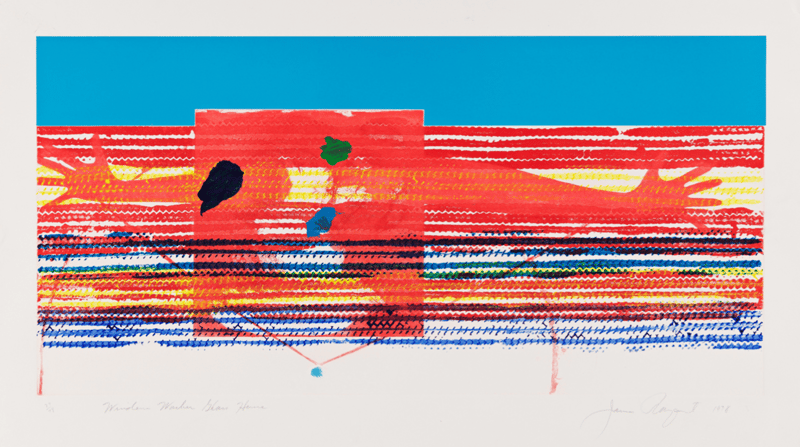 James Rosenquist – Window Washer Glass House, 1978 – Mischtechnik James Rosenquist – Window Washer Glass House, 1978 – Mischtechnik