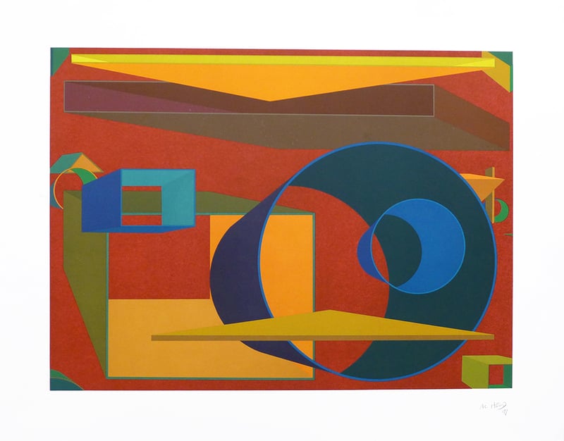Al Held – Pradorama, 1991 – Lithographie
