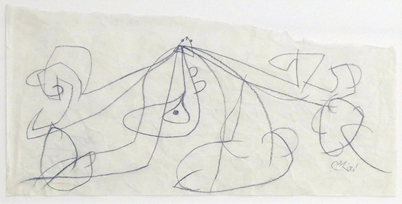 Joan Miró – Personnage II, 1979 – Crayon Joan Miró – Personnage II, 1979 – Crayon