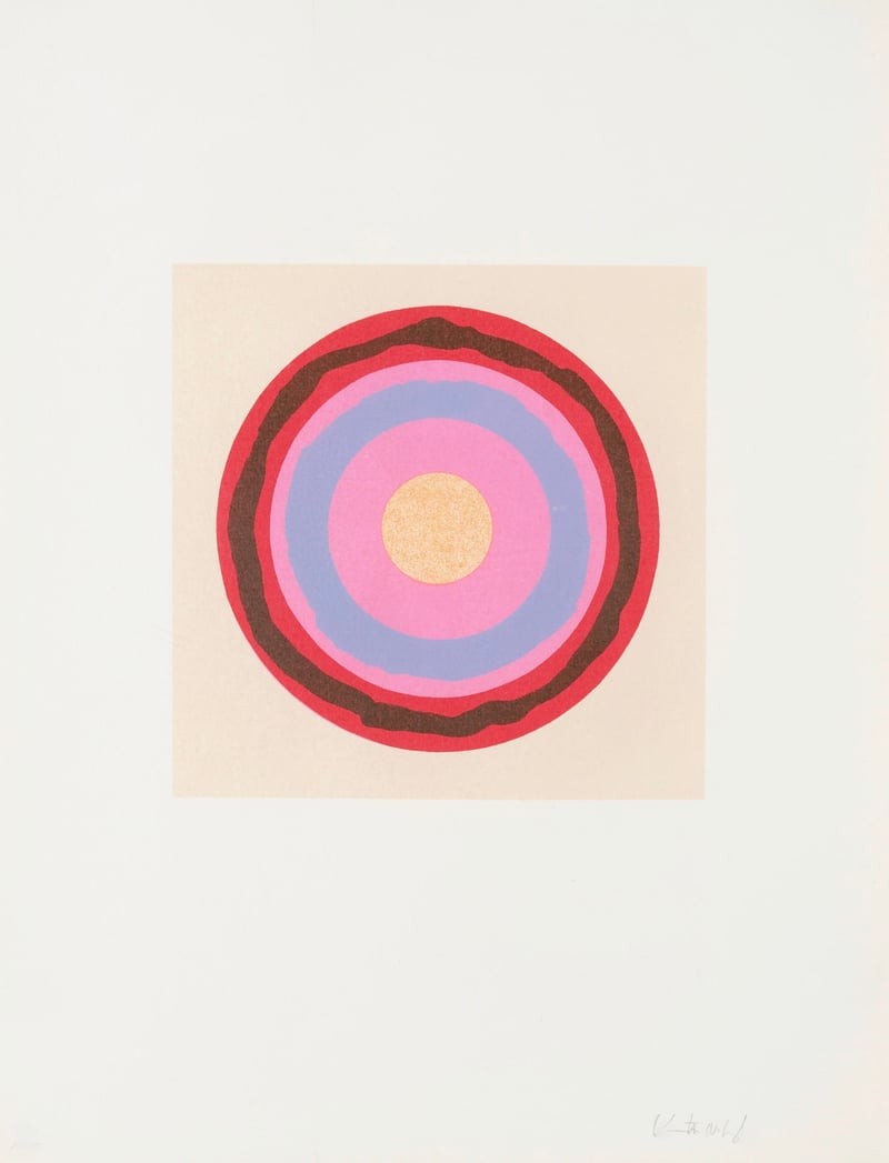 Kenneth Noland – Untitled (Target), 2004 – Litografía