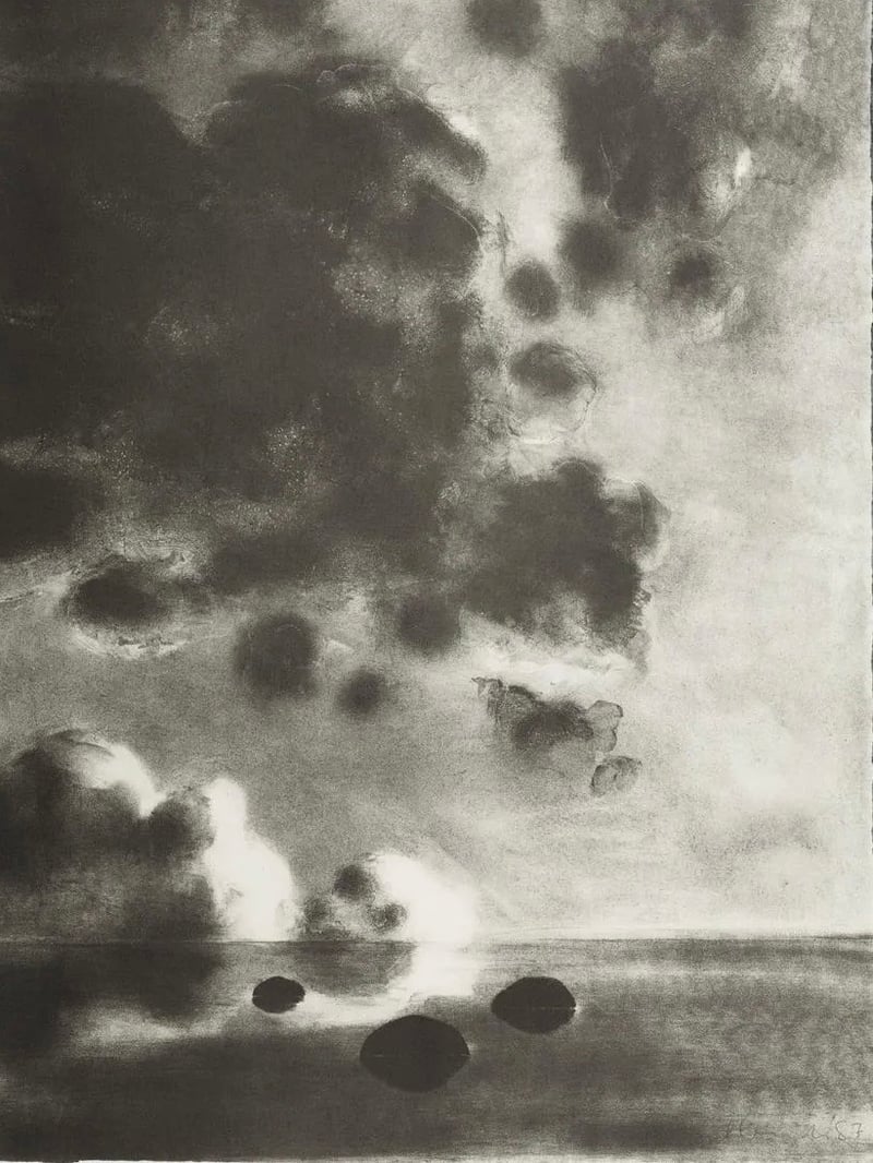 April Gornik – Remember the Sabbath Day, 1987 – Litografía