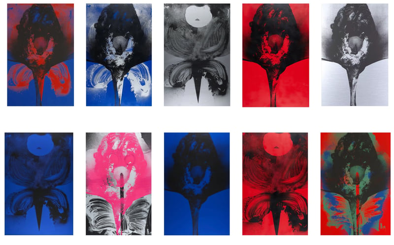 Otto Piene - Addis Abeba, 1972