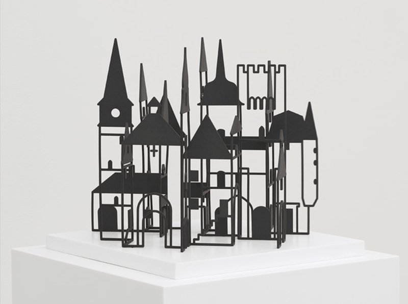 Julian Opie – Bastide 2, 2021 – Mixed média Julian Opie – Bastide 2, 2021 – Mixed média