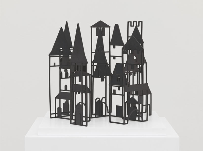 Julian Opie – Bastide 3, 2021 – Mixed média Julian Opie – Bastide 3, 2021 – Mixed média