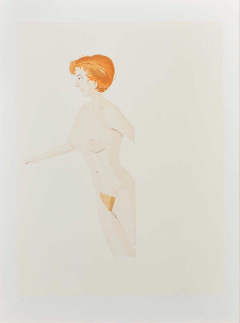 Alex Katz – Snow Leopard, 1991 – Mischtechnik Alex Katz – Snow Leopard, 1991 – Mischtechnik