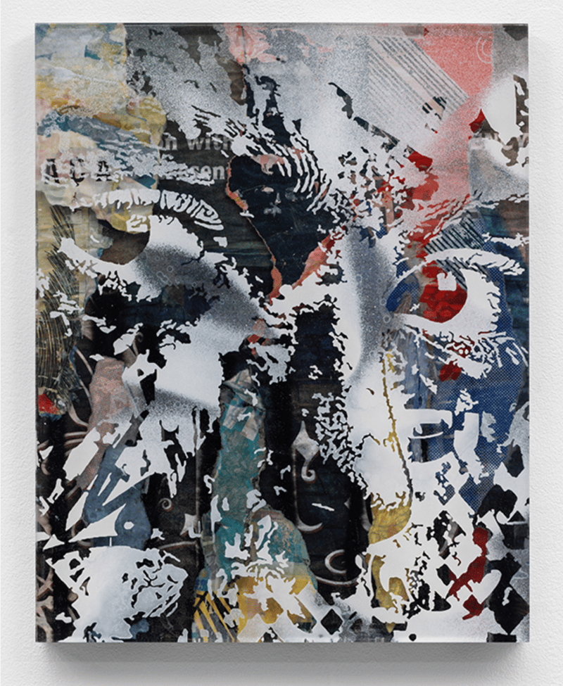 Vhils – Dessect Series #01, 2023 – Mixed Media