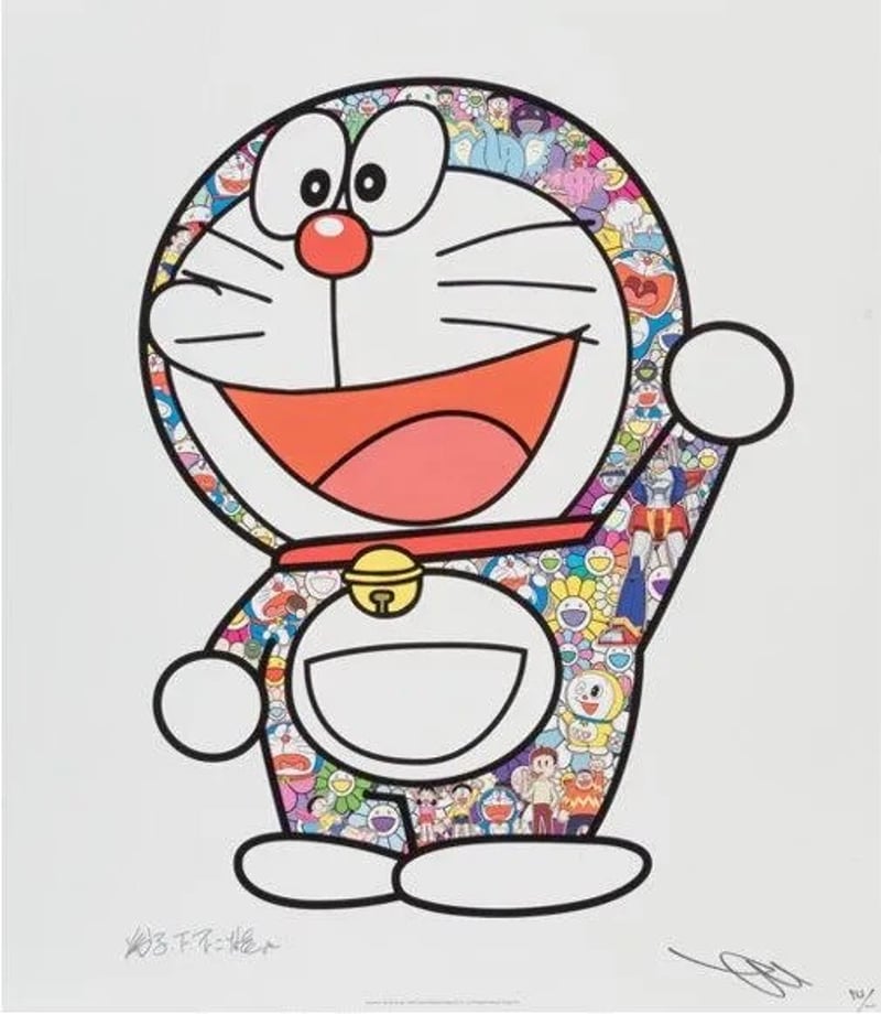 Takashi Murakami – Doraemon, 2018 – Offset Print Takashi Murakami – Doraemon, 2018 – Offset Print