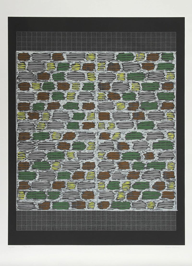 Anni Albers – Study for Hooked Rug (From Connections), 1983 – Siebdruck Anni Albers – Study for Hooked Rug (From Connections), 1983 – Siebdruck