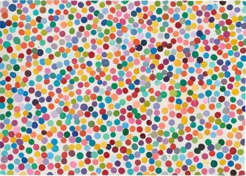 Damien Hirst – An incongruous destiny (The currency - 7491), 2021 – Técnica mixta