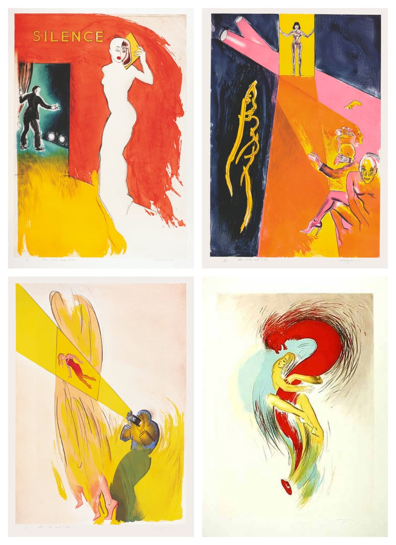 Allen Jones – Catwalk, 1999 – Etching and Aquatint Allen Jones – Catwalk, 1999 – Etching and Aquatint