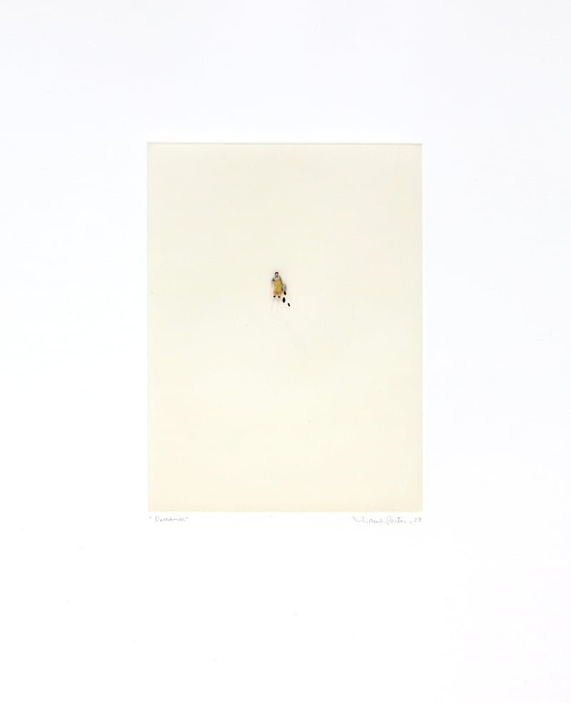 Liliana Porter – Derramar, 2023 – Collage