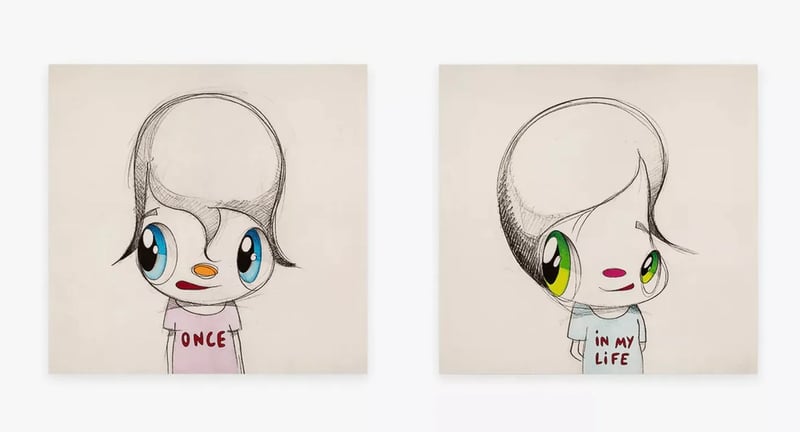 Calleja, Javier | Once in my life (diptych), 2023 — available on Composition Gallery