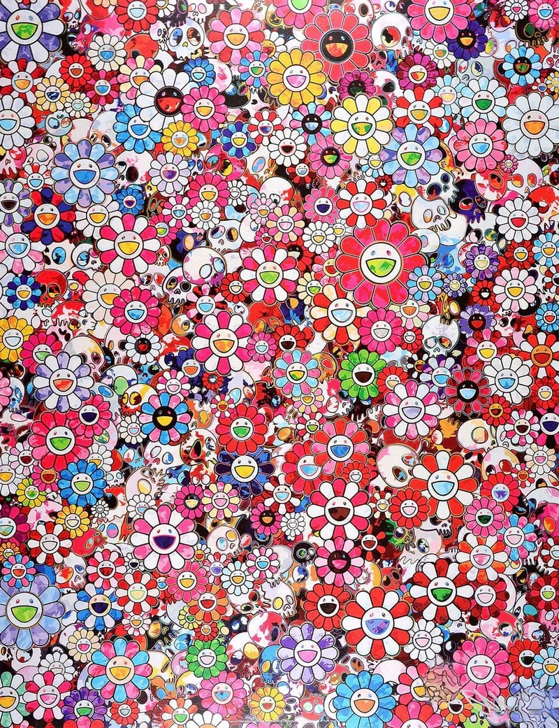 Takashi Murakami – Dazzling circus: Embrace peace and darkness within thy heart, 2016 – Lithografie Takashi Murakami – Dazzling circus: Embrace peace and darkness within thy heart, 2016 – Lithografie