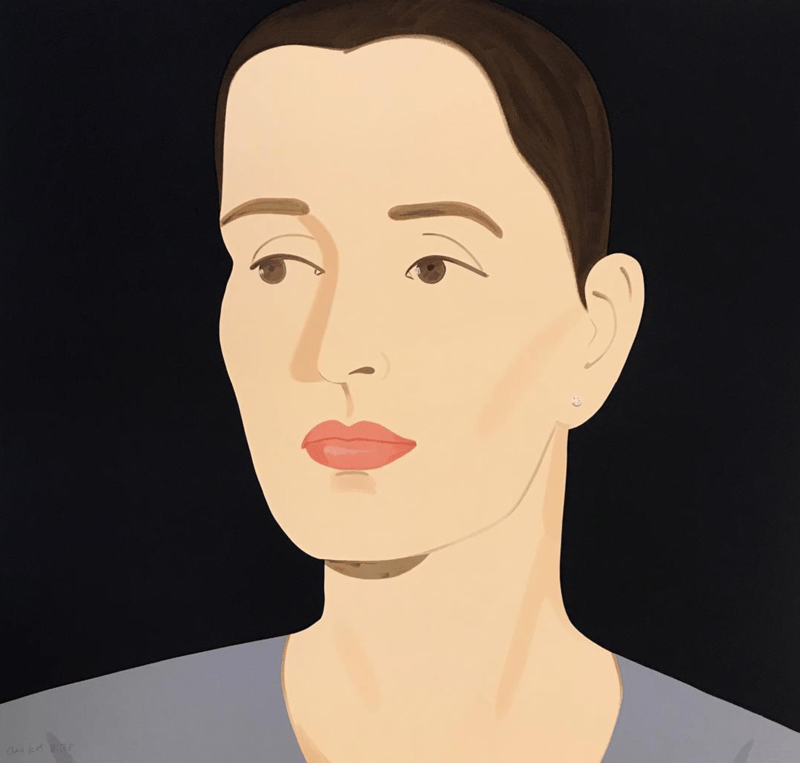 Alex Katz – Vivien, 2012 – Silkscreen