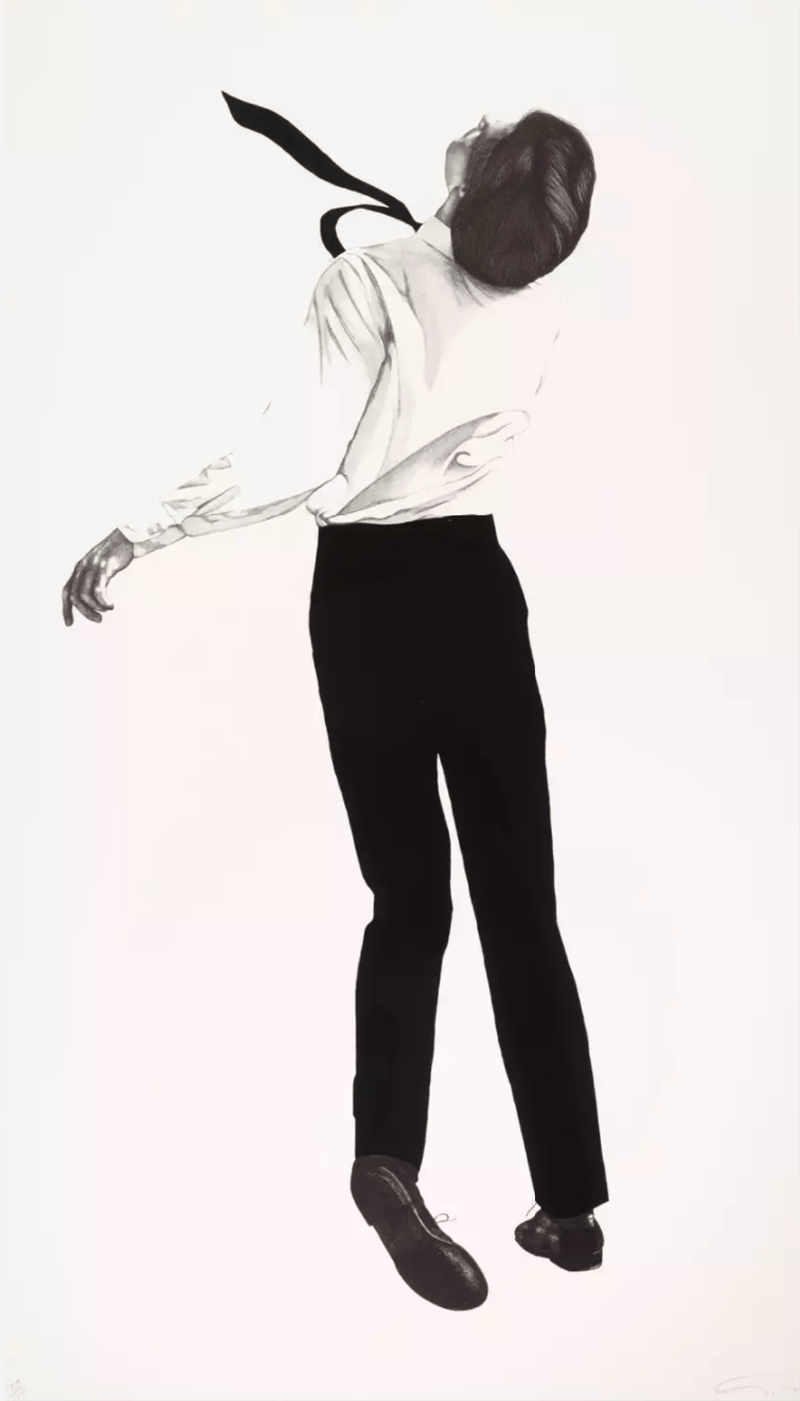 Robert Longo – Joseph (from the Men in the Cities series), 2000 – Litografía Robert Longo – Joseph (from the Men in the Cities series), 2000 – Litografía