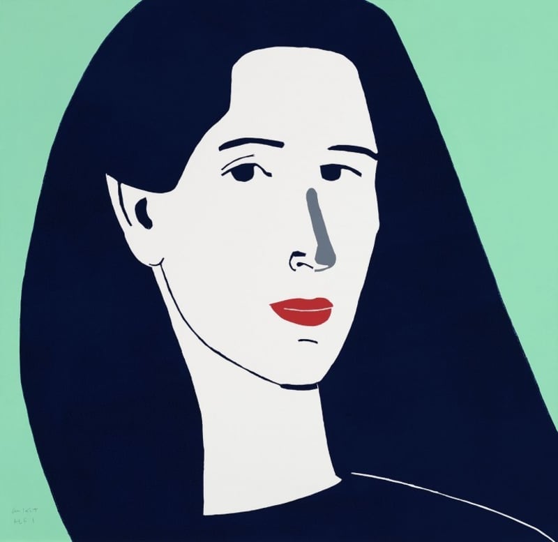 Alex Katz – Diana, 2014 – Linocut Alex Katz – Diana, 2014 – Linocut