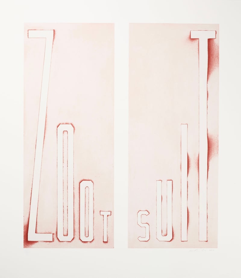 Ed Ruscha – Zoot Suit, 2014 – Ets Ed Ruscha – Zoot Suit, 2014 – Ets