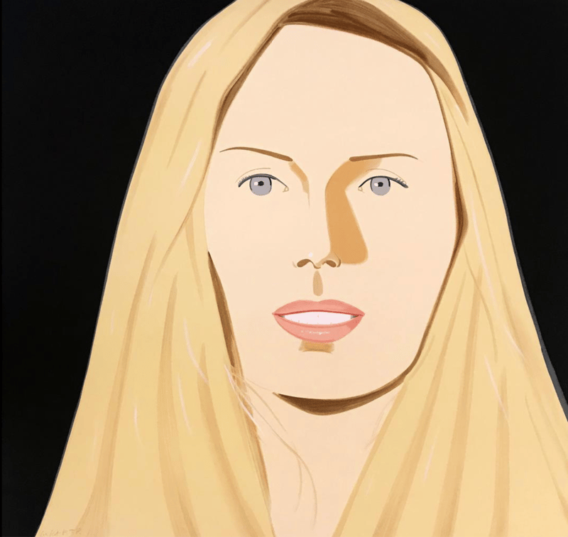 Alex Katz – Sara, 2012 – Siebdruck Alex Katz – Sara, 2012 – Siebdruck